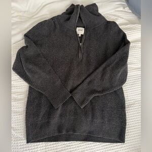 Aerie Grey 1/4 Zip